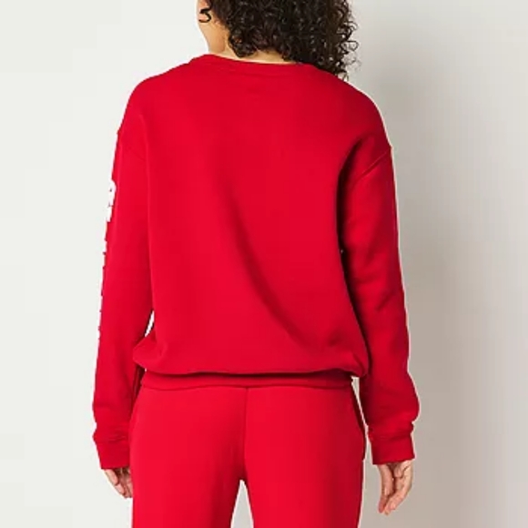 "NEW" Hello Kitty Red Pullover Crewneck Sweatshirt Women's 1X - Picture 4 of 5